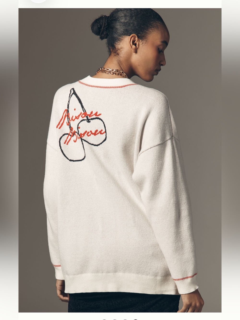 NWT Anthropologie LyreBird x Jordan Nickson Cardigan - Picture 2 of 7